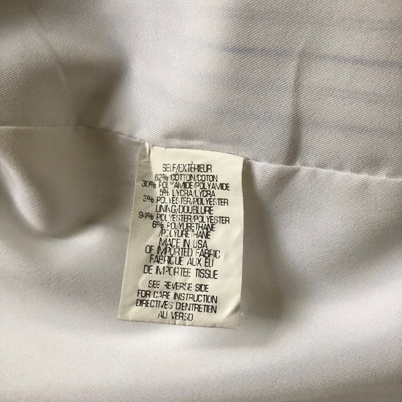 Theory light blue and white striped Blazer - Picture 6 of 6